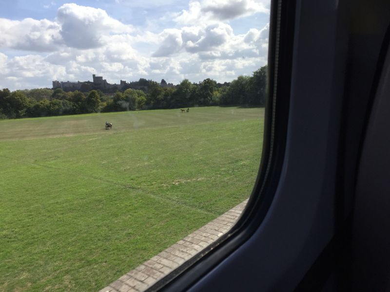 train journey to windsor